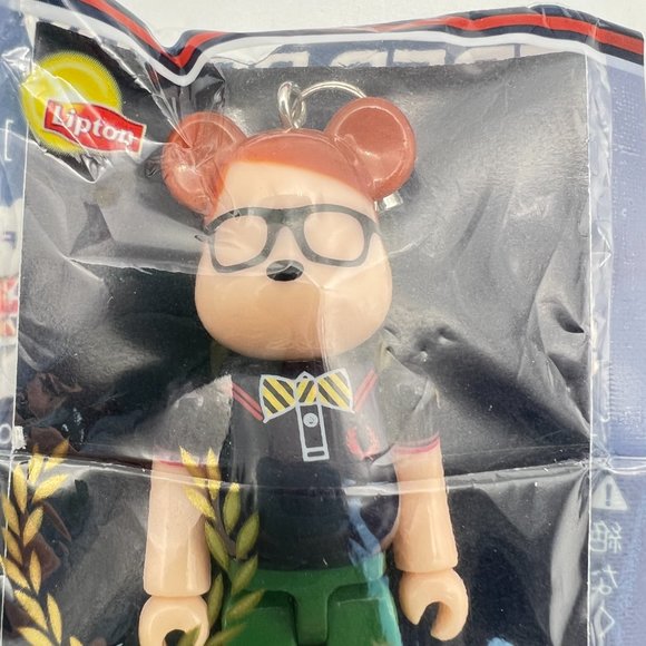 Fred Perry Bearbrick Medicom 70% Strap PREPPY Lipton Smart Times 2012 Bearbricks - Picture 3 of 7